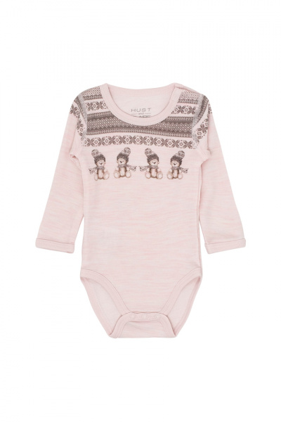Hust And Claire Baby Body Buller Aus Bambus/Viskose  Weicher Mdchen Body  Ivory